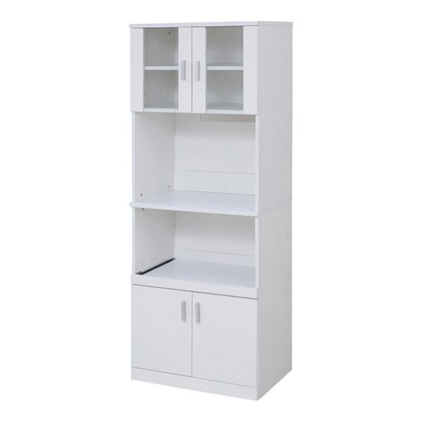 SIMシリーズ レンジ台 キッチン収納 食器棚 レンジボード幅595×奥行405×高さ1600mm ...