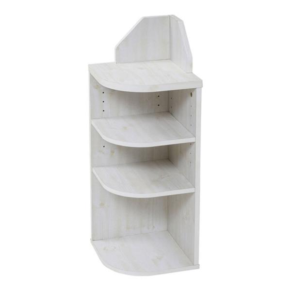 Ｌｙｃｋａ ｌａｎｄ カウンター下収納 コーナーラック 幅２９０×奥行２９０×高さ８００ｍｍ 木製収...