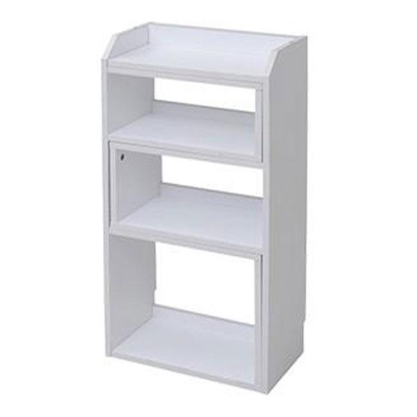 カウンター下収納 伸縮ラック リビング・キッチン収納 幅400〜720×奥行220×高さ800mm ...