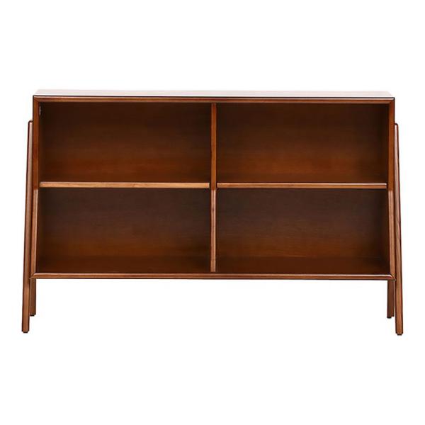 ブックシェルフ おしゃれ 本棚 収納 幅1250×奥行350×高さ770mm BROOKS BOOK...