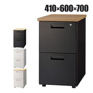 GT-462WTR | GTシリーズ 脇机 2段 オールロック 鍵付き サイドデスク オフィスワゴン...