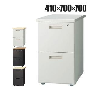 GT-472WTR | GTシリーズ 脇机 2段 オールロック 鍵付き サイドデスク オフィスワゴン...