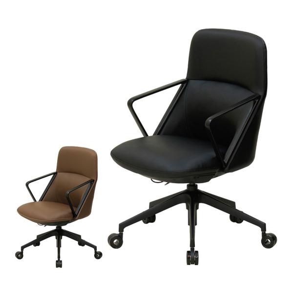 マネージメントチェア 重厚感 ホールド感 シンクロロッキング機能搭載 ダイキャスト製 アームレスト/...