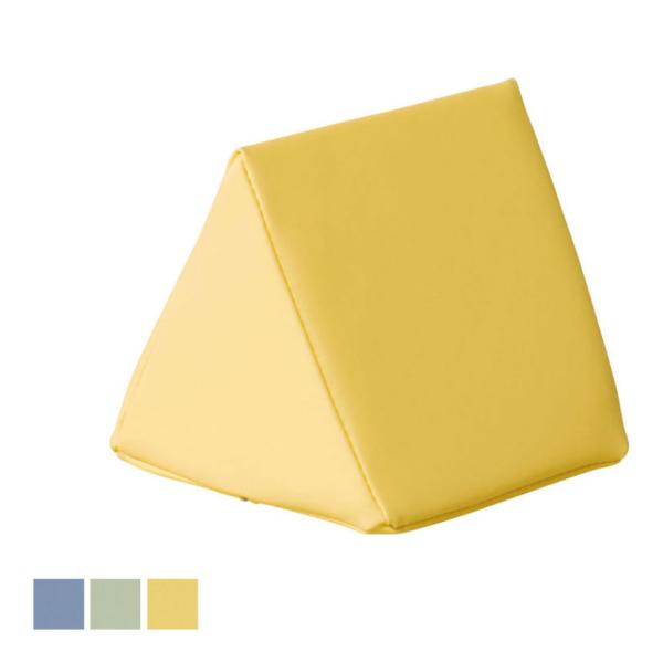 キッズルーム向け三角クッション プレイルーム 楽しいデザイン 抗菌・耐次亜塩素酸/アルコール張地 幅...