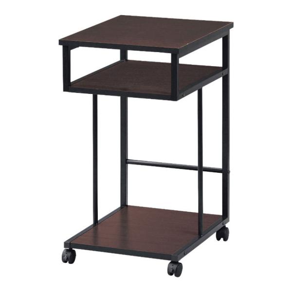 ストークシリーズ ストークサイドワゴン シンプル 多目的 デスクワーク キャスター仕様 幅400×奥...