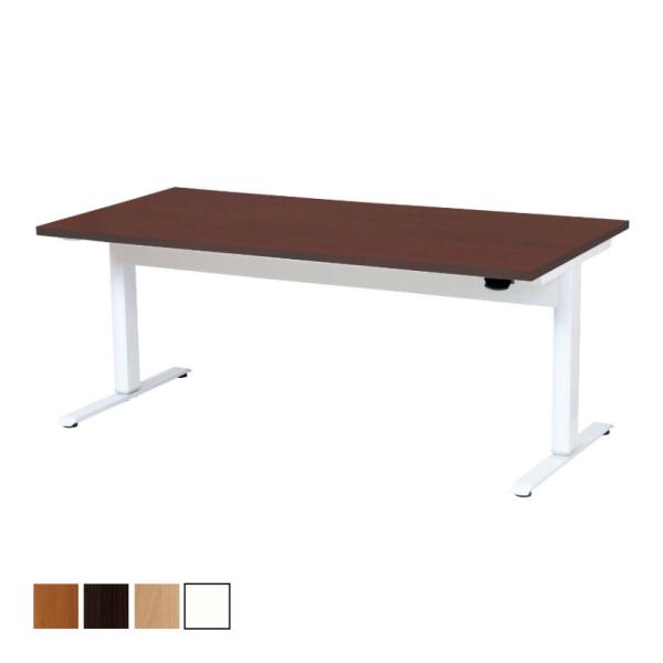 抗菌加工 抗ウイルス昇降テーブル ガスシリンダー昇降 抗ウイルス・抗菌天板採用 衛生的 清潔 幅18...