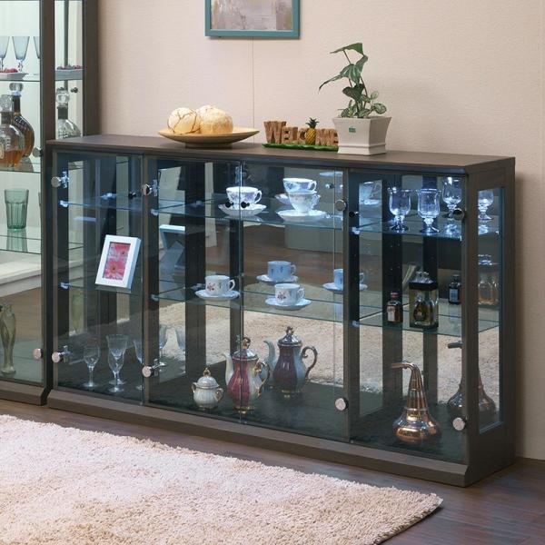 コレクションケース ガラス 収納 飾り棚 コレクションボード ショーケース ディスプレイラック 幅1...