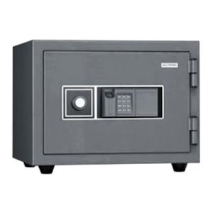金庫 指紋認証 耐火金庫 内容量：20L 重量：62kg キングクラウン KMX-20FPE 小型 ...