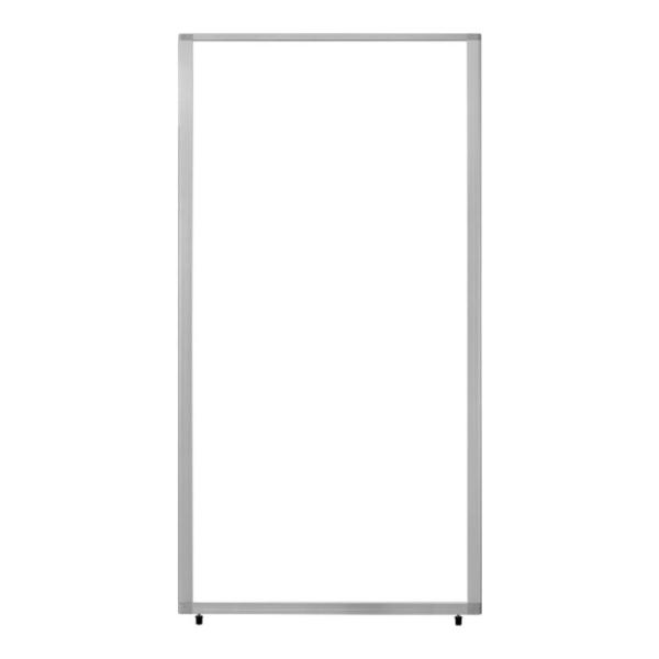 連結スクリーン アクリル透明 自立式 衝立 間仕切り 幅900×奥行25×高さ1752mm コマイ(...