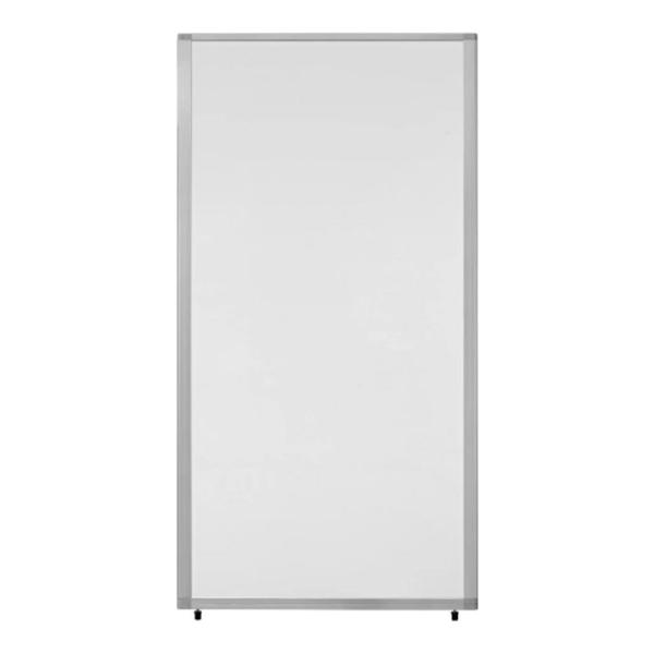 連結スクリーン ホワイトボード 自立式 衝立 間仕切り 幅900×奥行25×高さ1752mm コマイ...