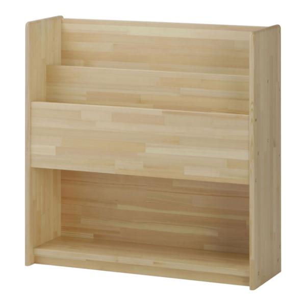 パインウッド絵本棚(大) 幅900×奥行300×高さ900mm コマイ(Comai)