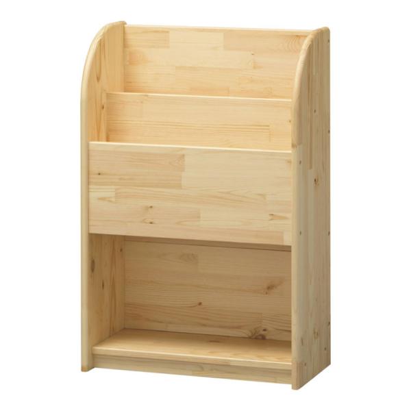 パインウッド絵本棚(大) 幅600×奥行300×高さ900mm コマイ(Comai)