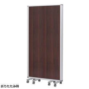 3連スクリーン ワイド キャスター付き 折りた...の詳細画像5