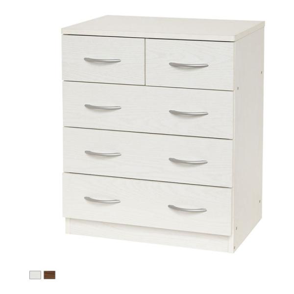 ブルーム チェスト 収納 ストッパー付き 2口コンセント 幅600×奥行410×高さ700mm