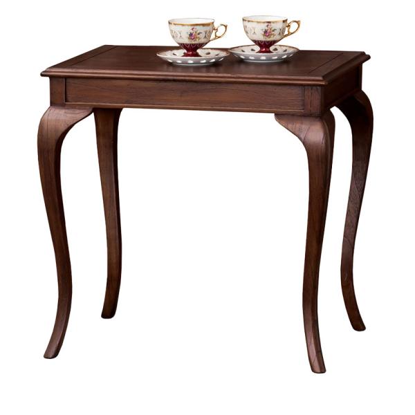 ウェール コーヒーテーブル 天然木 幅610×奥行460×高さ595mm