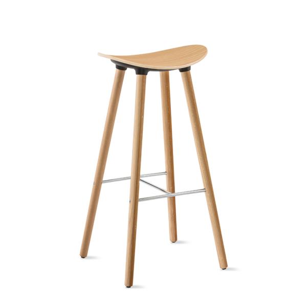 コアレス coalesse Enea Cafe Wood Stools 木製座面 ハイチェア スチー...