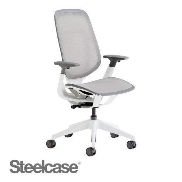 スチールケース カーマン Steelcase Karman オフィスチェア シーガルフレーム 肘付 ...