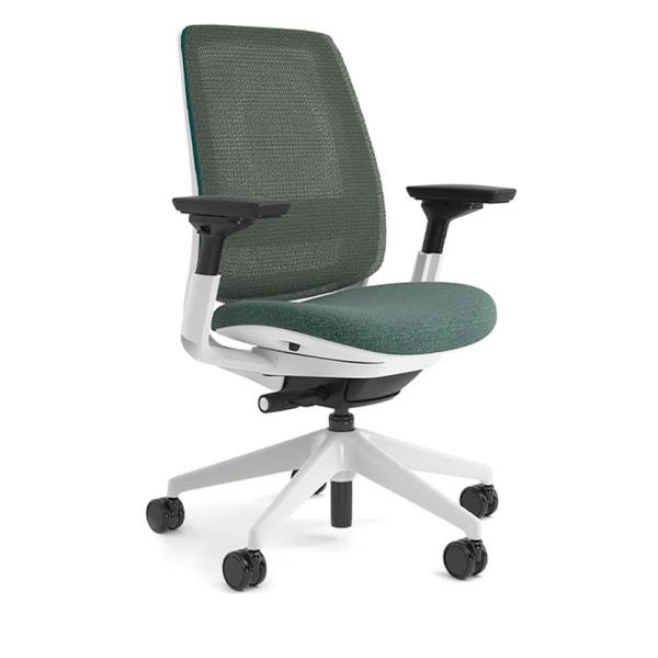 スチールケース シリーズツー Steelcase Series2 オフィスチェア 座クロス張り シー...