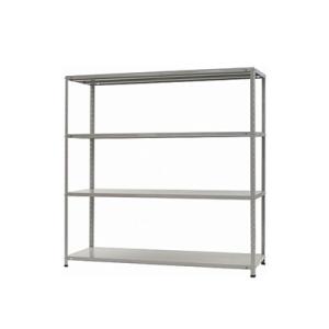 スチールラック 収納 業務用 スチール棚 150kg 段 4段 幅1800×奥行600×高さ1800...