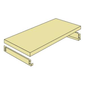 中量-300kg-追加棚板 棚受け付き/幅1200×奥行750mm/KT-KRM-SP1275