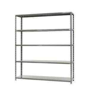 本体 スチールラック 収納 業務用 150kg 段 5段 W1800×D450×H2100mm