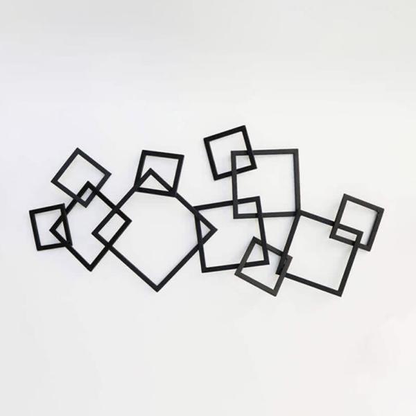 ウォールデコレーション 壁飾り デザイン アイアン 幾何学 シンプル インテリジェンス 玄関 リビン...