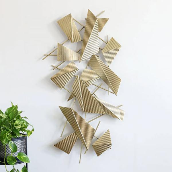 ウォールアート 壁飾り デザイン アイアン イレギュラー 抽象的 エレガント モダン 玄関 リビング...