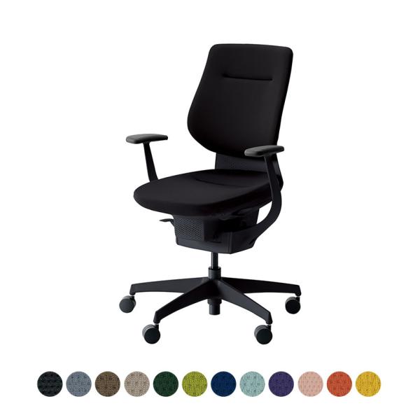 オフィスチェア コクヨ チェア ワークチェア イング ing クッション バーチカル ブラックシェル...