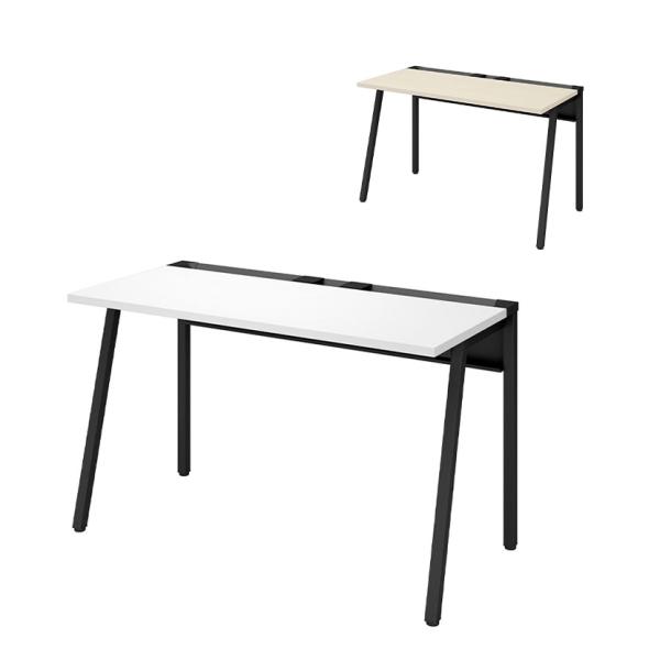 コクヨ リーン LEAN 平机 本体色ブラック 幅1200×奥行600×高さ720mm パソコンデス...