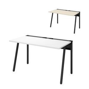 コクヨ リーン LEAN 平机 本体色ブラック 幅1200×奥行700×高さ720mm パソコンデスク DLE-N1207-BK
