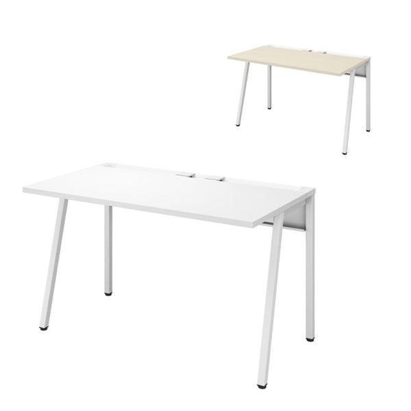 コクヨ リーン LEAN 平机 本体色ホワイト 幅1200×奥行700×高さ720mm パソコンデス...