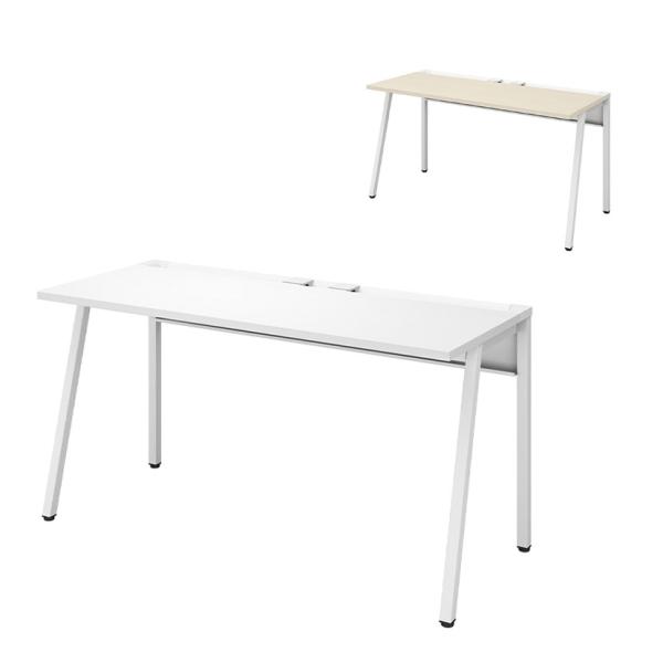 コクヨ リーン LEAN 平机 本体色ホワイト 幅1400×奥行600×高さ720mm パソコンデス...