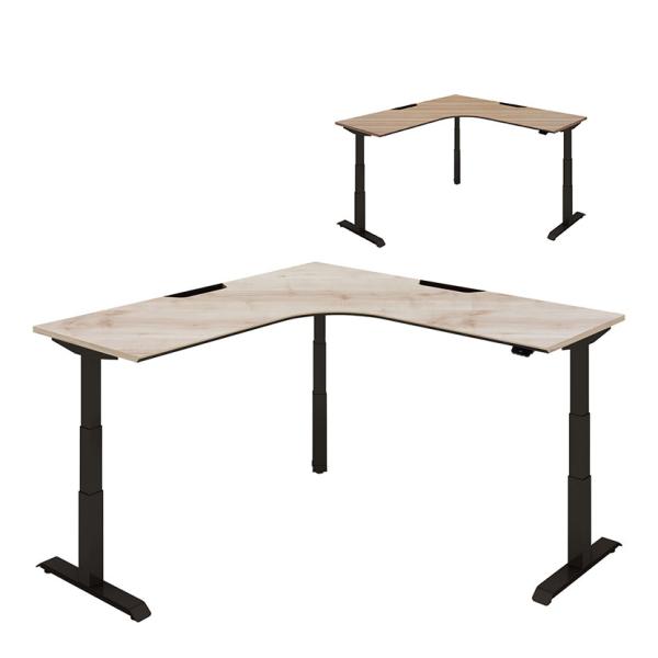 ウォームミディアム入荷未定 コクヨ シークエンス SEQUENCE 電動昇降 L型 フルスペックレバ...