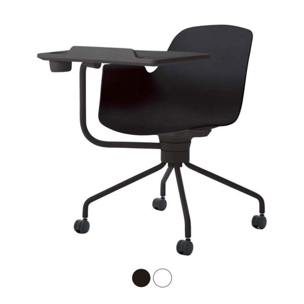 オールインワン All in One ミーティングチェア 会議椅子 会議用チェア テーブル付 キャス...