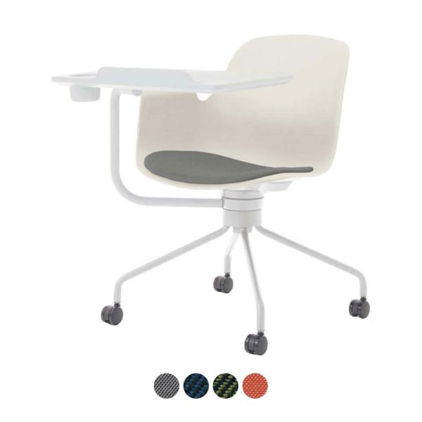 オールインワン All in One ミーティングチェア 会議椅子 会議用チェア テーブル付 キャス...