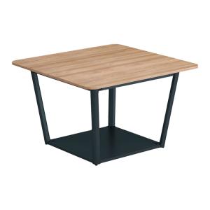 コクヨ リージョン ラウンジテーブル ボックス脚 ミドルローテーブル 幅1050×奥行1050×高さ620mm 正方形 メラミン天板 天板ティンバーミディアム LT-RG1010ML