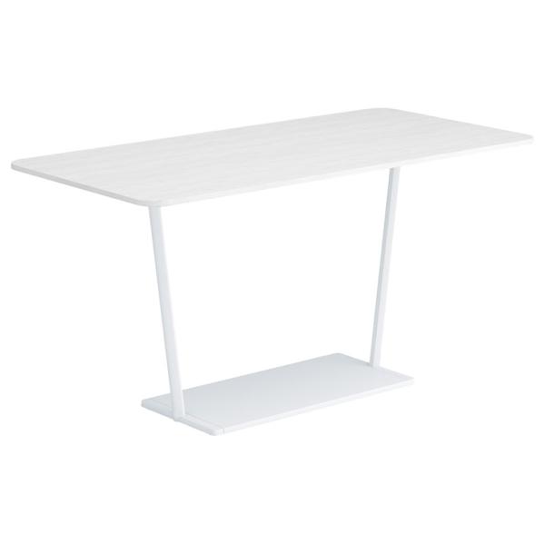 コクヨ リージョン ラウンジテーブル T字脚 幅1800×奥行900×高さ900mm 角形 脚ホワイ...