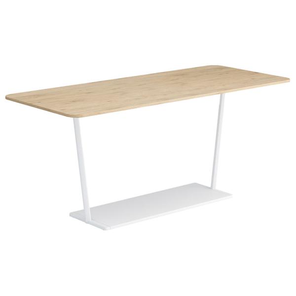 コクヨ リージョン ラウンジテーブル T字脚 ミドルハイテーブル 幅2100×奥行900×高さ900...