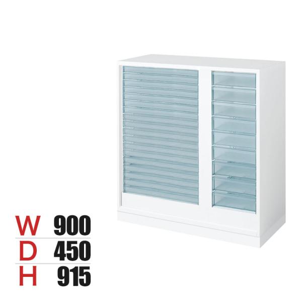 コクヨ エディア EDIA 収納 スタンダード ホワイト トレーユニットA4深・A3コンビ 下置き ...