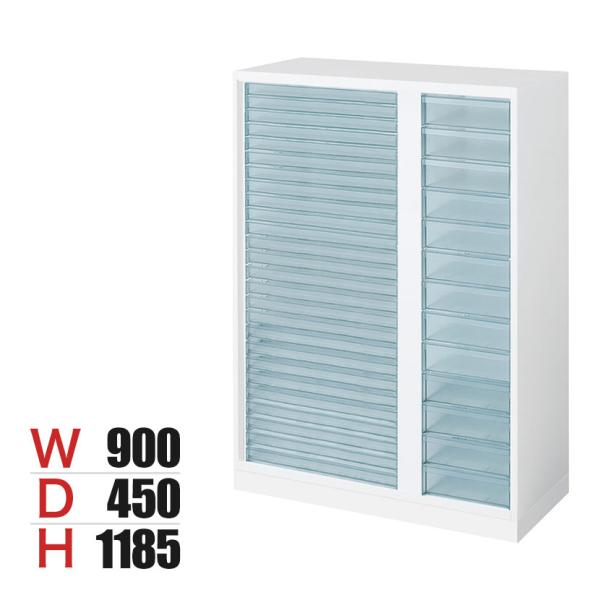 コクヨ エディア EDIA 収納 スタンダード ホワイト トレーユニットA4深・A3コンビ 下置き ...