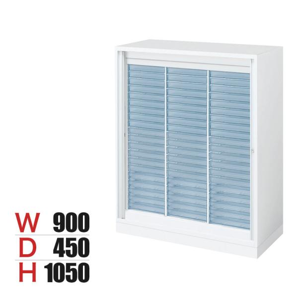 コクヨ エディア EDIA 収納 スタンダード ホワイト シャッター付きトレーユニットA4浅型 下置...