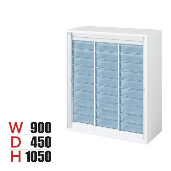 コクヨ エディア EDIA 収納 スタンダード ホワイト シャッター付きトレーユニットA4深型 下置...