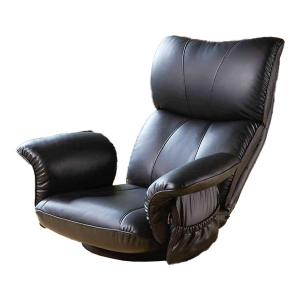 スーパーソフトレザー座椅子-匠- 幅770×奥行620〜1270×高さ380〜800mm (座面高：200mm) 日本製｜officecom
