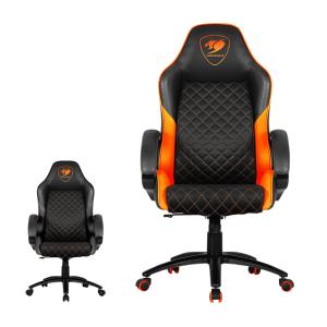 COUGAR ゲーミングチェア FUSION PVCレザー アームレスト ロッキング機能