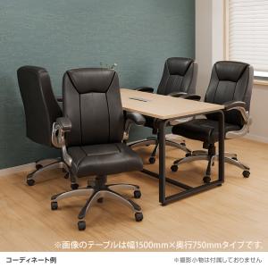 法人様限定 会議テーブルセット 4人用 テーブ...の詳細画像4