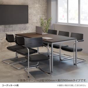 椅子ホワイト×ブラック入荷未定 法人様限定 会...の詳細画像5