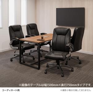 法人様限定 会議テーブルセット 4人用 テーブ...の詳細画像4