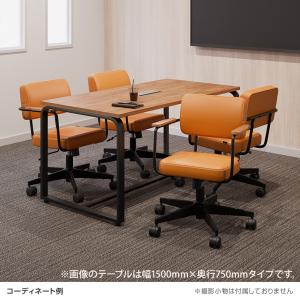 法人様限定 会議テーブルセット 4人用 テーブ...の詳細画像4