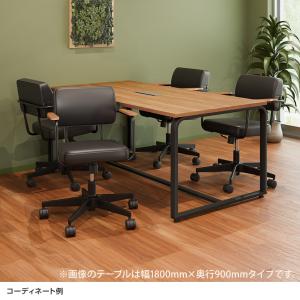 法人様限定 会議テーブルセット 4人用 テーブ...の詳細画像5