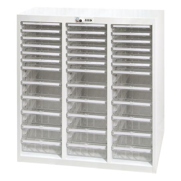 法人様限定 国産 完成品 スチール製 書類整理ケース A4ハイタイプ 浅型6段+深型6段 3列 ダイ...